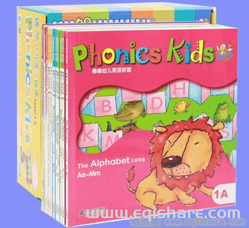 Phonics kids棒棒英语 PDF教材|PDF点读版|DVD视频|MP3音频
